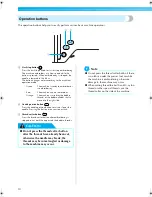 Предварительный просмотр 11 страницы Brother Computerized Embroidery Machine Operation Manual