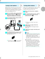 Предварительный просмотр 20 страницы Brother Computerized Embroidery Machine Operation Manual