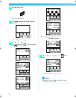 Предварительный просмотр 23 страницы Brother Computerized Embroidery Machine Operation Manual