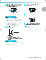 Предварительный просмотр 28 страницы Brother Computerized Embroidery Machine Operation Manual