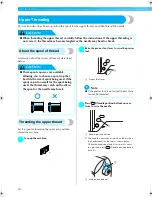 Предварительный просмотр 31 страницы Brother Computerized Embroidery Machine Operation Manual