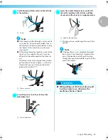 Предварительный просмотр 34 страницы Brother Computerized Embroidery Machine Operation Manual