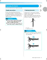 Предварительный просмотр 36 страницы Brother Computerized Embroidery Machine Operation Manual