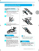 Предварительный просмотр 48 страницы Brother Computerized Embroidery Machine Operation Manual