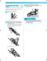 Предварительный просмотр 49 страницы Brother Computerized Embroidery Machine Operation Manual