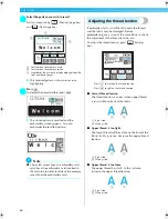 Предварительный просмотр 65 страницы Brother Computerized Embroidery Machine Operation Manual