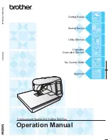 Brother Computerized Sewing and Quilting Machine Operation Manual preview