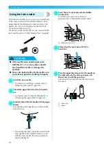 Предварительный просмотр 36 страницы Brother CPS5XVY Operation Manual