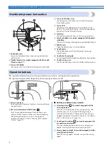 Предварительный просмотр 8 страницы Brother CS-100T Operation Manual