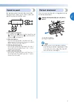 Предварительный просмотр 9 страницы Brother CS-100T Operation Manual