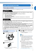 Предварительный просмотр 11 страницы Brother CS-100T Operation Manual