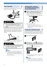 Предварительный просмотр 12 страницы Brother CS-100T Operation Manual