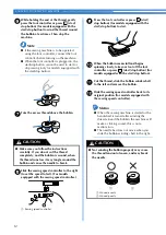 Предварительный просмотр 14 страницы Brother CS-100T Operation Manual