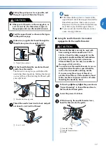 Предварительный просмотр 19 страницы Brother CS-100T Operation Manual