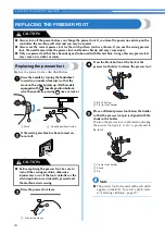 Предварительный просмотр 26 страницы Brother CS-100T Operation Manual