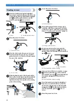 Предварительный просмотр 30 страницы Brother CS-100T Operation Manual