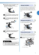 Предварительный просмотр 33 страницы Brother CS-100T Operation Manual