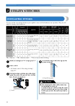 Предварительный просмотр 34 страницы Brother CS-100T Operation Manual