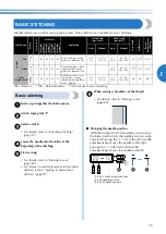 Предварительный просмотр 35 страницы Brother CS-100T Operation Manual