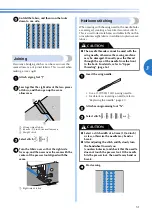 Предварительный просмотр 53 страницы Brother CS-100T Operation Manual