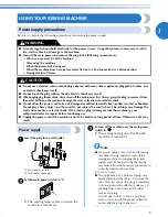 Предварительный просмотр 11 страницы Brother CS-6000 Operation Manual