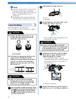 Предварительный просмотр 16 страницы Brother CS-6000 Operation Manual