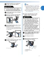 Предварительный просмотр 19 страницы Brother CS-6000 Operation Manual