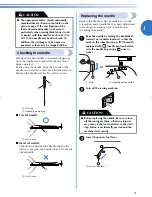 Предварительный просмотр 23 страницы Brother CS-6000 Operation Manual