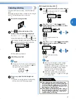 Предварительный просмотр 29 страницы Brother CS-6000 Operation Manual