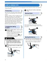 Предварительный просмотр 32 страницы Brother CS-6000 Operation Manual