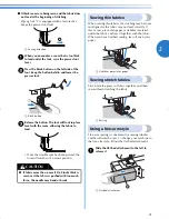 Предварительный просмотр 33 страницы Brother CS-6000 Operation Manual