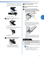 Предварительный просмотр 39 страницы Brother CS-6000 Operation Manual