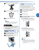 Предварительный просмотр 45 страницы Brother CS-6000 Operation Manual