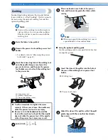 Предварительный просмотр 46 страницы Brother CS-6000 Operation Manual