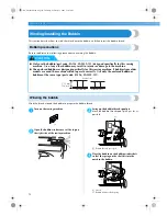 Предварительный просмотр 18 страницы Brother CS-80 Operation Manual