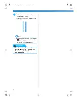 Предварительный просмотр 34 страницы Brother CS-80 Operation Manual