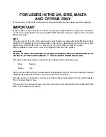 Preview for 3 page of Brother CS-8072 Operation Manual