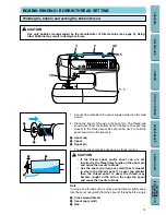 Preview for 13 page of Brother CS-8072 Operation Manual