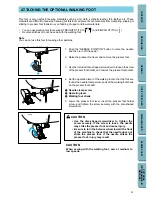 Preview for 26 page of Brother CS-8072 Operation Manual