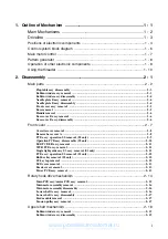 Preview for 3 page of Brother CS8000 Series Service Manual