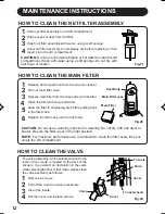 Preview for 12 page of Brother CT-1200 Operation Manual