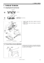 Предварительный просмотр 21 страницы Brother DA-927A Instruction Manual