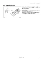 Предварительный просмотр 31 страницы Brother DA-927A Instruction Manual