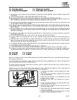 Preview for 53 page of Brother DB-2610 Instruction Manual