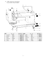 Предварительный просмотр 5 страницы Brother DB2-B738 Parts Manual