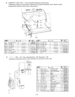 Предварительный просмотр 18 страницы Brother DB2-B738 Parts Manual