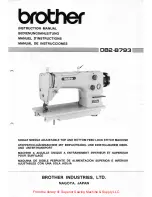 Brother DB2-B793 Instruction Manual preview