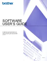 Предварительный просмотр 1 страницы Brother DCP-130C Software User'S Manual