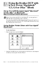 Preview for 102 page of Brother DCP-1400 Owner'S Manual