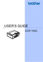 Preview for 1 page of Brother DCP-155C User Manual